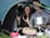 Having a wine inside the tent